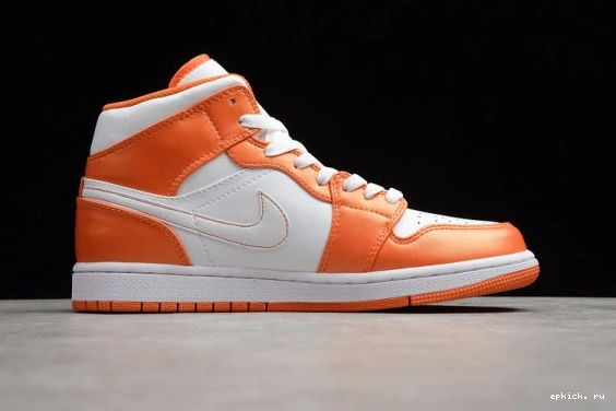 Rep EP Metallic Orange Mid 1 DM3531-800 DM3531-800 Jordan 0217